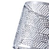 Innoteck Modern Decorative Cube-Pattern Chrome Metal Drum Shade, Multi-Functions for