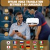 AI Language Translator Earbuds,Real Time 3 in 1 DevicesTranslation Earbuds,144