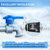 MIXC Outdoor Faucet Cover for Winter - 2 Packs 7.09''W