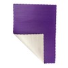 Paper Placemats - Disposable - Scalloped Edge (Purple, 50)