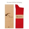 Mysocks Unisex Knee High Long Socks Red,4-7