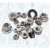 M10 Serrated Flange Nuts Marine Grade Style in A4 Stainless