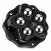 Self-Adhesive Furniture Caster Wheels – Stainless Steel 360° Swivel Rollers