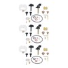 3 Set Carburetor Rebuild Kit Plastic Iron Carburetor Repair Kit