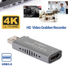 Artudatech 4K 1080P HD to USB 3.0 Video Capture Card Game Capture Device Live Streaming