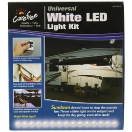 Carefree SR0113 White LED Universal White RV Awning LED Light Kit,1 Pack