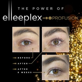 Fórmulas para laminación cejas y pestañas Elleeplex Profusion by Elleebana | Permanente de cejas y pestañas. Planchado cejas | Kit Profesional Vegano sin Tioglicolato | Fórmula Australiana | 5 Sobres