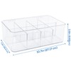 KICHLY Plastic Tea Bag Holder (Pack of 1) Plastic Tea