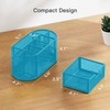 ProBytes Wiremesh Penholder/Desk Organiser - 8 Compartments 1 Drawer, Office