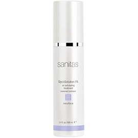 Sanitas Skincare GlycoSolution 5%, Active, Exfoliating Treatment, Liquid Exfoliant, Glycolic Acid, 3.4 Ounces