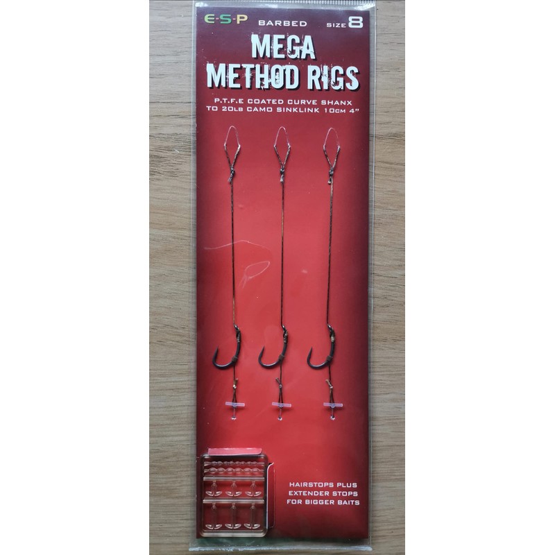 ESP Mega Method Rigs BARBED: 6