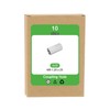 uxcell M8x1.25mm Coupling Nuts, 10 Pcs 304 Stainless Steel Galvanized
