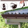Moxweyeni 10 Pack Gutter Brackets 5 Inch Gutter Hangers Heavy