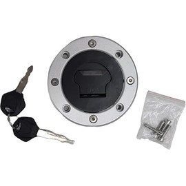 Gas Fuel Tank Cap Cover Lock Key Compatible For Suzuki GSX400 GSX600 GS500 GS600F GSXR600 GSXR750 GSXR1000 TL1000S TL1000R GSX600F SV650/SV650S 1999-2002 GSF1200/Bandit 1200 2001-2004