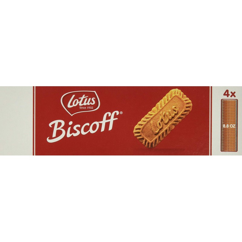 Lotus Biscoff Four Family Packs in One Box, 35.2 Ounce