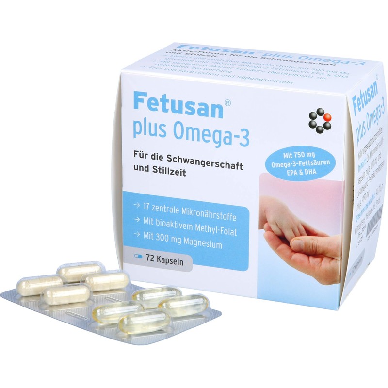FETUSAN Plus Omega-3 Capsules 90.36 g
