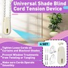 4 Sets Shade Blind Cord Tension Device Compatible with Hunter
