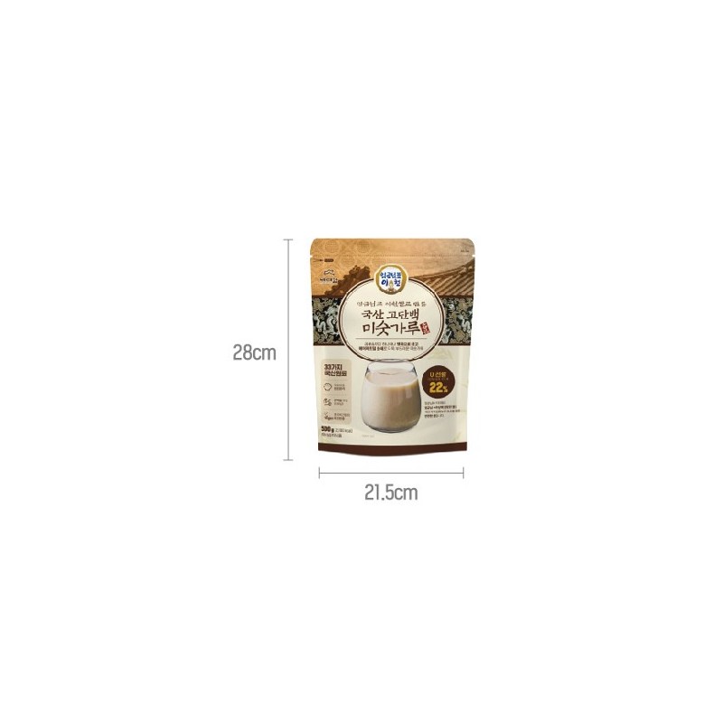 배대감 임금님표 이천쌀로 만든 국산 고단백 미숫가루, 500g, 1개 Baedagam