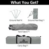 ASFANES Outdoor Pet Automatic Camping Tent, Pop up Cave Bed