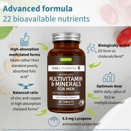 Nature's Truth Multivitamínico Hombres 50+ 100 Tabletas