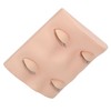 Lash Mannequin Head with with 3 Pairs Replacement Eyelids Realistic