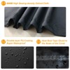 Kipiea 600D Outdoor Waterproof Square Hot Tub Cover Protector, Heavy