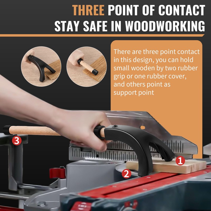 Miter Saw Hold Down Stick, Miter Saw Accessories, Woodworking Protection