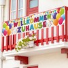 Welcome Home Banner 180 x 40 cm - Welcome Garland