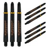 Harrows Supergrip Carbon Gold Shafts, Increased Aerodynamic Flow, Dart Shafts,