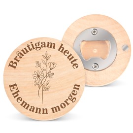 Wedding Gifts for Bride and Groom, Wedding Gift, Round Bottle Opener, Anniversary Gift for Her, Anniversary Gifts for Him, Couple Gifts