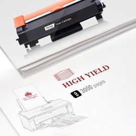 For Brother 10 Pack TN760 TN730 for Brother TN-760 Toner HL-L2395DW MFC-L2717DW with Chip