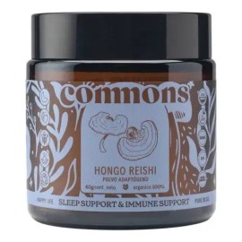 Hongo Adaptógeno Reishi 40g Commons Polvo 100 Orgánico                                                                                                