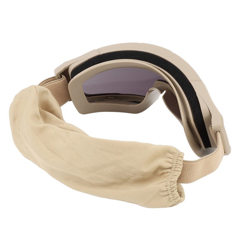 Protective Goggles Impact Resistance 3.8mm Thick Lens Comfortable Fit UV