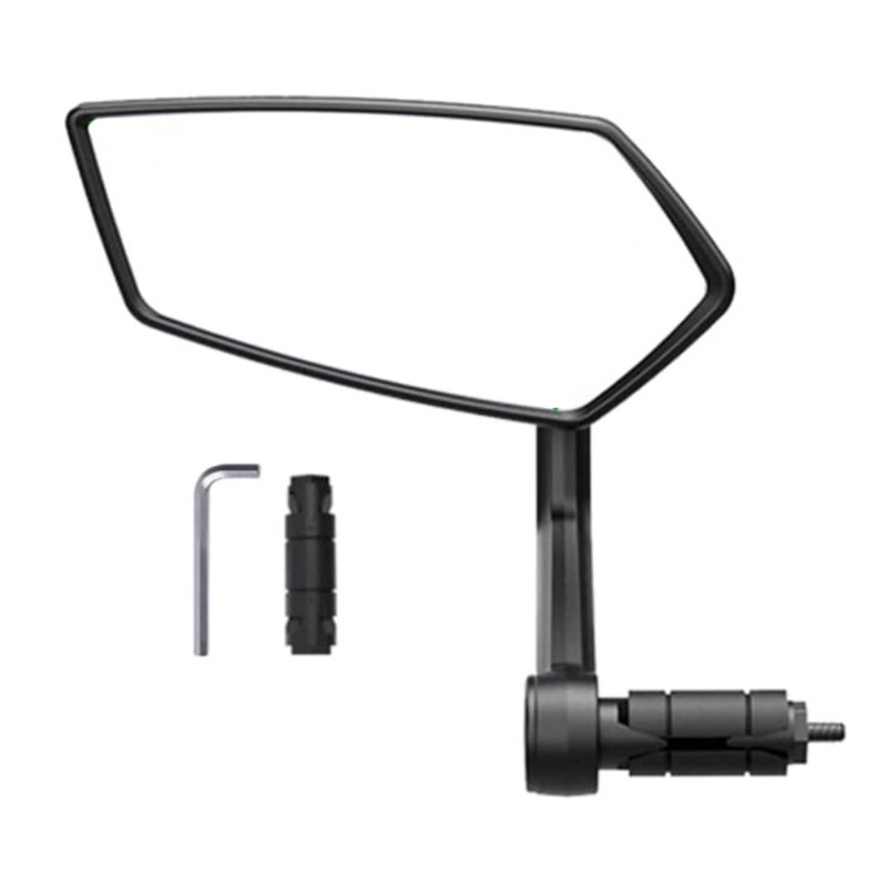 Espejo Izquierdo Giratorio y Antivibración para Bicicleta de Montaña, Espejo