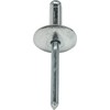 Large Flange Pop Rivets 5/32" x 3/8" Aluminum Body Steel