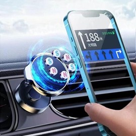 제이제이컴퍼니 차량용 회전 원형 마그네틱 핸드폰거치대 JJ Company Car Rotating Circular Magnetic Phone Holder