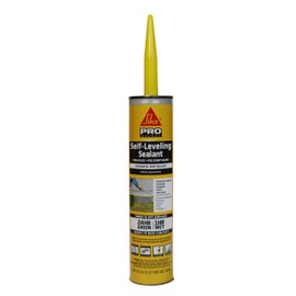 SIKA Sikaflex Self-Leveling Sealant, Gray Polyurethane, Fast Curing, for Concrete Expansion Joints, Waterproof, Paintable, Fills Cracks up to 1.5 in., 10.1 fl. oz Cartridge