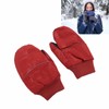 Down Gloves Waterproof Prevent Slip Breathable Winter Thermal Warm Snow