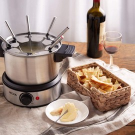 24PCS Fondue Forks, BetterJonny 23.5cm Stainless Steel Fondue Forks Roasting Sticks with Heat Resistant Handle for Fondue Roast Marshmallows Meat