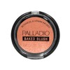 Palladio Baked Blush, Cho-Au-Lait, 2.5g, Highly Pigmented and Shimmery Powder