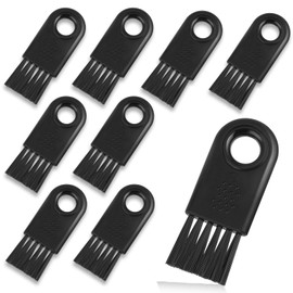 8 PCS Shaver Cleaning Brush Set for Electric Hair Clippers Black Shaver Nylon Brush Cleaning Electric Shaver Brushs Nylon Hair Brushs Set Hair Remover for Household Cleanings
