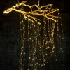Waterfall String Lights Star Decorative Lights Twinkle Fairy Lights with