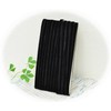 207-03 Black Double-Sided Velvet Ribbon, Approx. 16.4 ft (5 m),