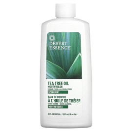Desert Essence Tea Tree Mouthwash W/Spearmint, 8-Ounce