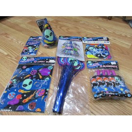 Unique Alien Encounter Extras Birthday Party Supplies Vintage Unique NOS