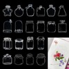 WNSIRVY 40Pcs DIY Bookmarks Kit, Transparent Dried Flower Bookmark, Filling