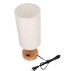 Touch Control Table Lamp Metal and Cloth USB Charging Three