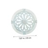 Ciieeo Acrylic Round Wall Pendant Art Decor Delicate Wall Hanging