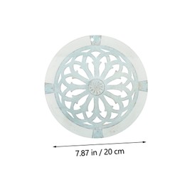 Ciieeo Acrylic Round Wall Pendant Art Decor Delicate Wall Hanging Ornament for Home Bedroom Premium Quality Smooth Surface Festive Vivid Design for Holidays
