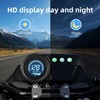 Digitale Tachometer-Anzeige, Universal-Motorrad-Geschwindigkeit Anzeige HUD mit Einstellbarer Hintergrund Beleuchtung 199